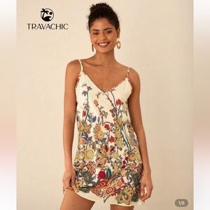 Floral Spaghetti Strap Dress